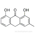 1,8-dihidroxi-3-metilatracen-9 (10H) -ona CAS 491-58-7